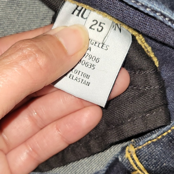 Hudson Collin Midrise Skinny Jean Size 25 - Picture 5 of 8